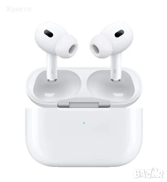 НОВО!!! Безжични слушалки Apple Airpods Pro (2nd Generation) Калъф MagSafe (USB-C) - 2024, снимка 1