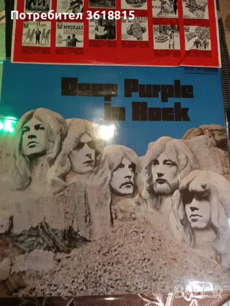 грамофонна плоча на deep purple, снимка 1