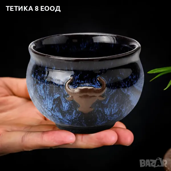 Керамична чаша за кафе, чай, капучино, 150 мл, снимка 1