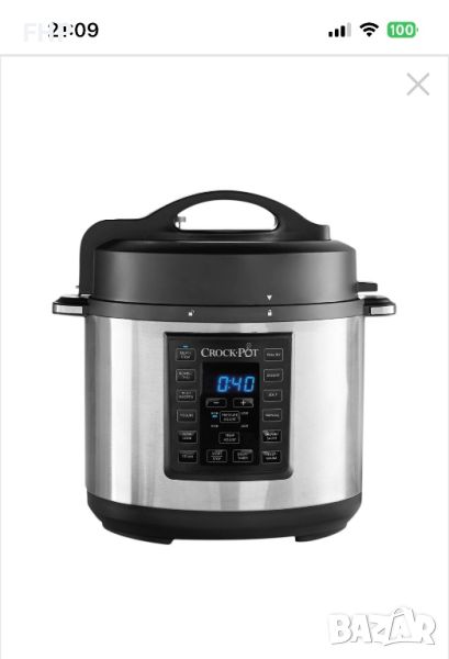 Мултикукър MultiCooker Crock-Pot Express CSC051X, 1000 W, 5.6 л, снимка 1