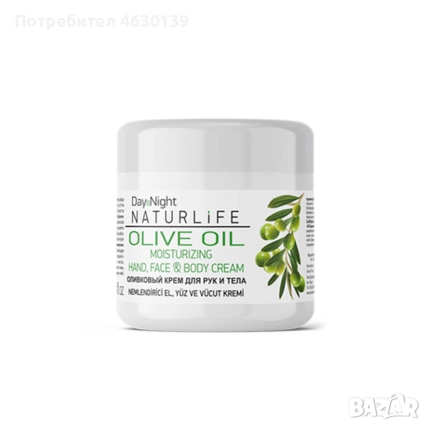 Крем за лице, ръце и тяло със зехтин 20мл, снимка 1