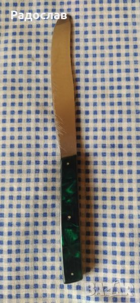 Стар нож с чирени от каталин, снимка 1