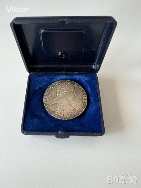 Сребърна монета “Мария Терезия” от 1780, снимка 1