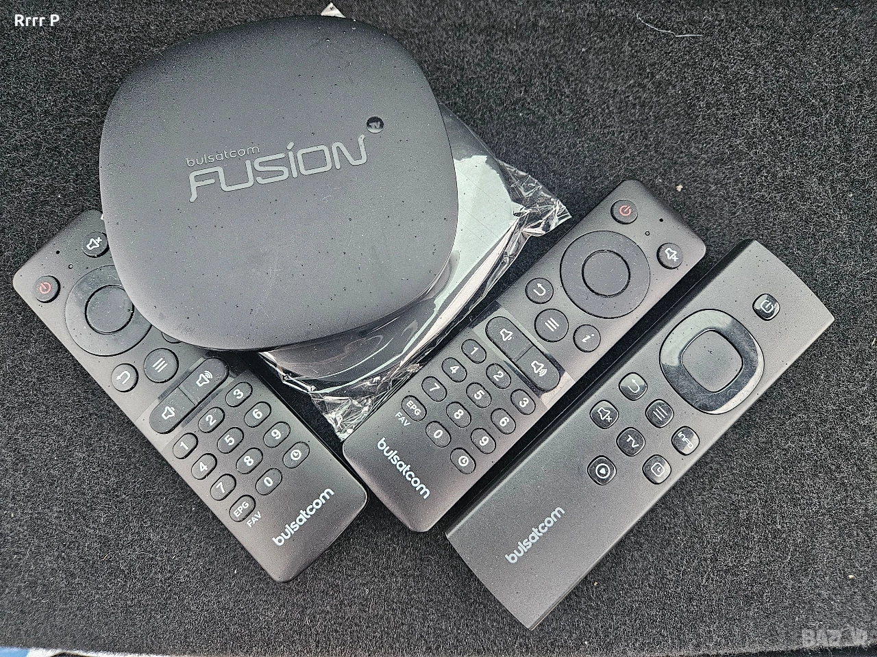 IPTV приемници Bulsatcom Fusion + дистанционни, снимка 1