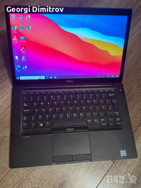 Dell Latitude 7480 touchscreen I5 6300U/8RAM/256SSD, снимка 1