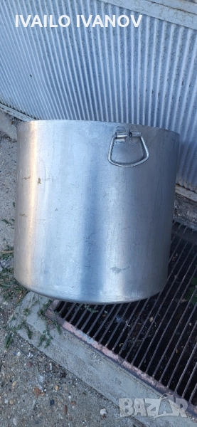 Казан 80литра на Хром Силистра дебела неръждавеика 2мм алпака , снимка 1