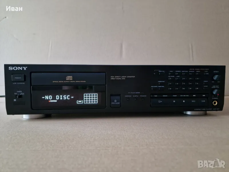 Компакт диск плеър Sony CDP-897, снимка 1