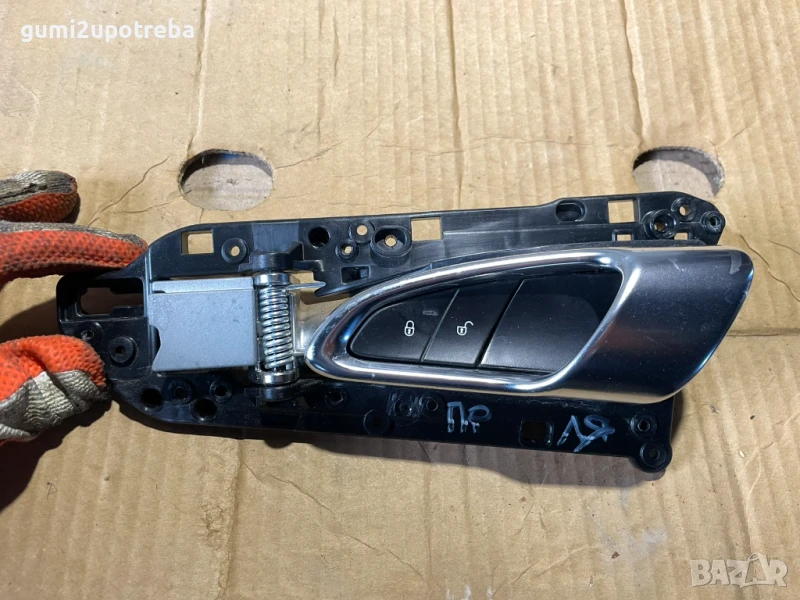 Вътрешна Дръжка Предна Лява Врата 7P5837019 Porsche Cayenne 3.0D 92A/EG22/2012, снимка 1