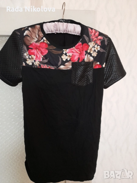 Клин,тениска,дълъг елек и боди , снимка 1