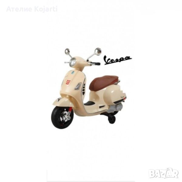 ДЕТСКИ АКУМУЛАТОРЕН СКУТЕР VESPA, снимка 1