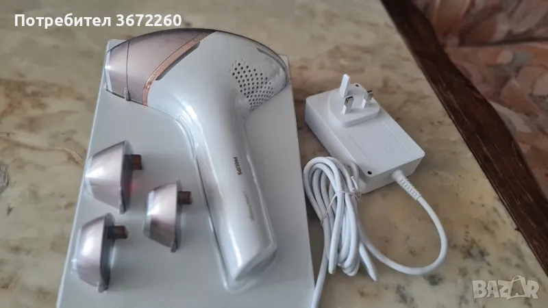 Фотоепилатор IPL Philips Lumea Prestige BRI956/00 Smartskin Сензор 250 000 Импулса
, снимка 1