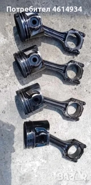 Бутала с биели комплет 4броя 80лв за Волксваген Голф 4 комби 1.9 дизел 90к.с 2000г, снимка 1