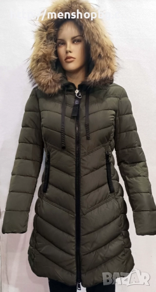 Дамско яке с естествен пух код 14 - 1, снимка 1