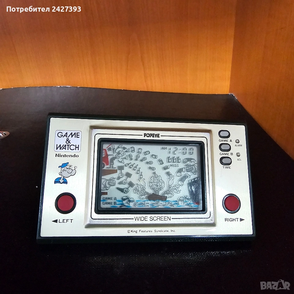 Nintendo game & watch Popeye, снимка 1