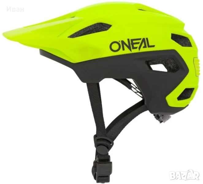 НОВА Вело каска O'NEAL TRAILFINDER SPLIT NEON YELLOW, снимка 1
