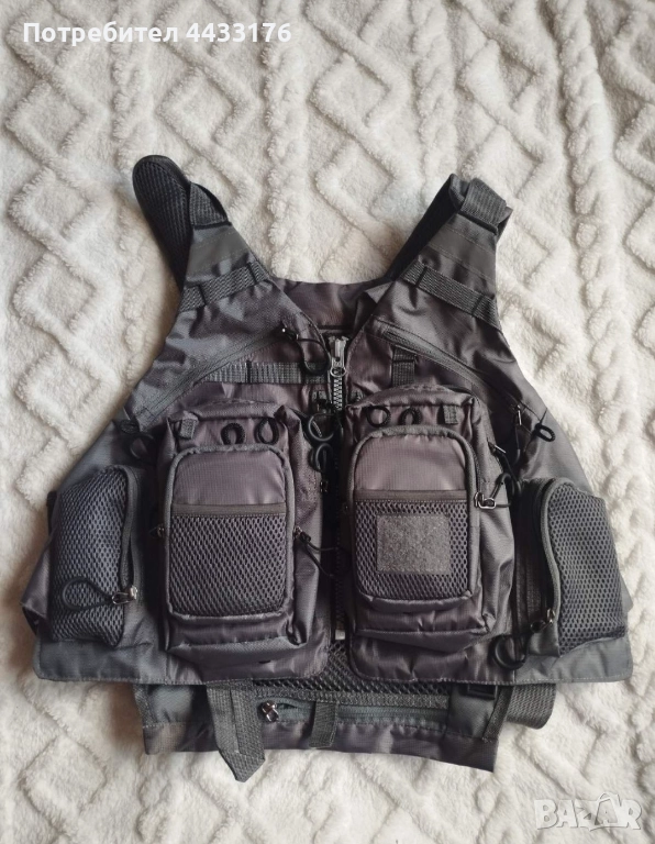 Риболовен елек за спининг , снимка 1