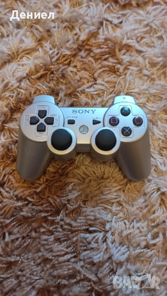 Джойстик Sony за PlayStation 3 DUALSHOCK – Сив Цвят (PS3) Оригинален!, снимка 1
