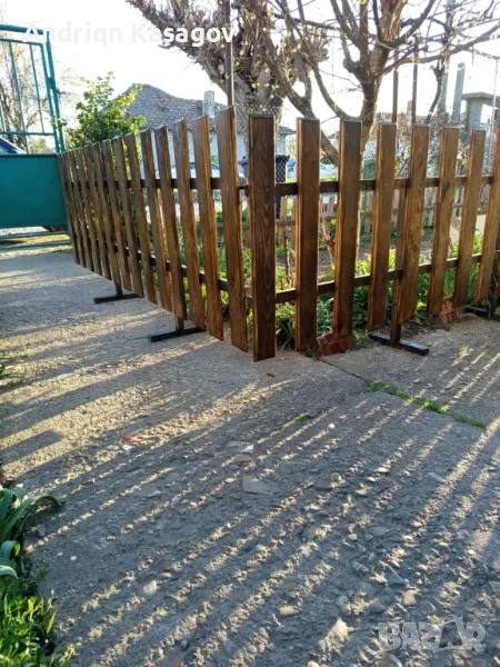 продавам дървени огради , снимка 1