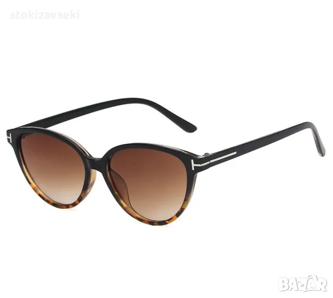 Малки дамски слънчеви очила тип котка , снимка 1