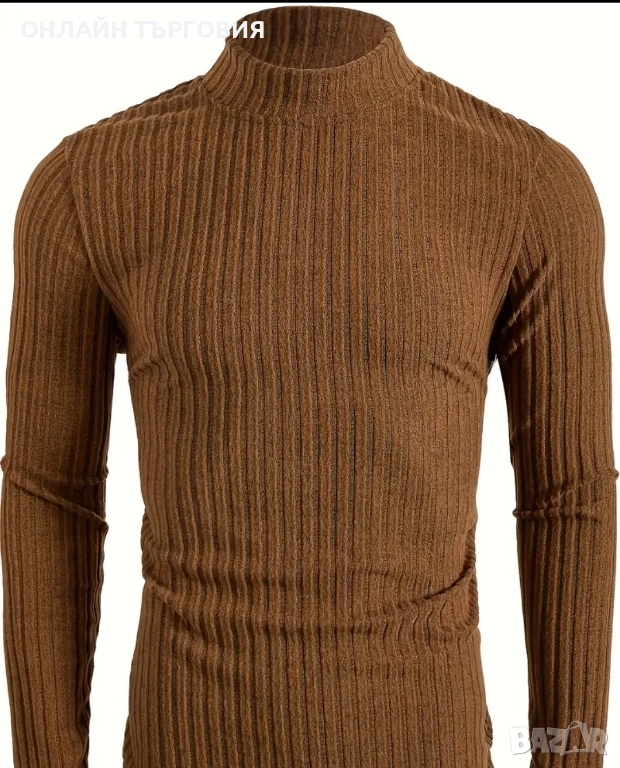 Топъл мъжки пуловер 🔝, снимка 1