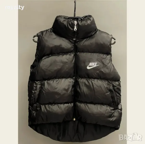 Nike къс черен дамски елек , снимка 1