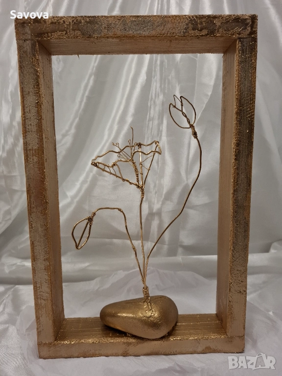 Обемно пано "Цвете", снимка 1