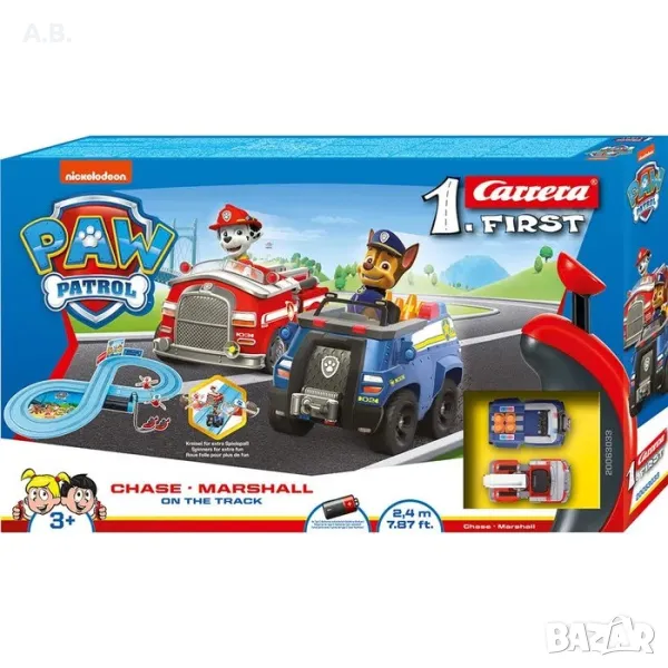 CARRERA FIRST Paw Patrol Писта Чейс и Маршал, снимка 1