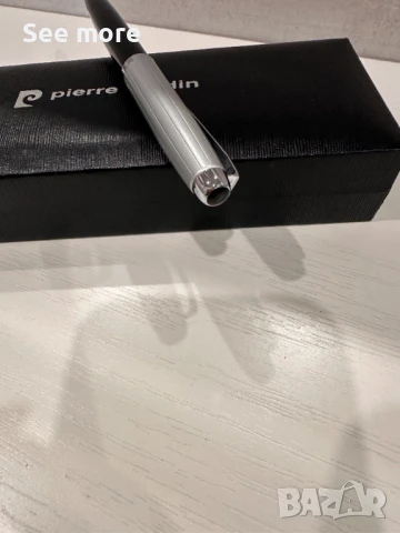 Pierre Cardin мъжка химикалка с оникс, снимка 6 - Подаръци за мъже - 50842463
