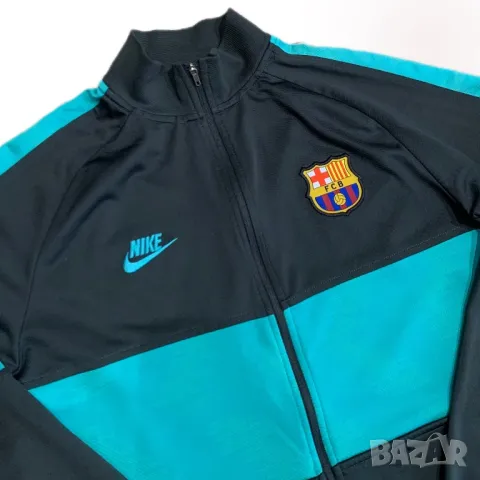 Оригинално юношеско горнище Nike x FC Barcelona🇪🇸 | Юношеско XL 158-170см, снимка 3 - Детски анцузи и суичери - 47142024