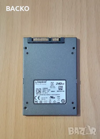 Хард диск Kingston 240Gb, снимка 2 - Твърди дискове - 46272246