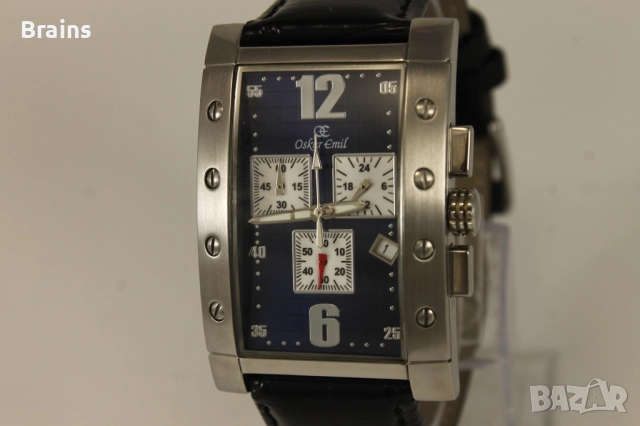Мъжки Ръчен Часовник OSKAR EMIL Quartz Chronograph Germany, снимка 3 - Мъжки - 52837742