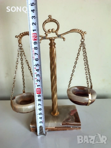 Страхотна Винтидж Везна, снимка 8 - Антикварни и старинни предмети - 53731876