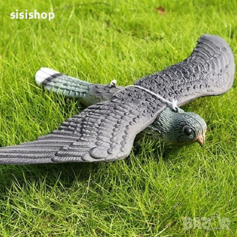Реалистичен Сокол за прогонване на птици 4906, снимка 2 - Декорация за дома - 53993306