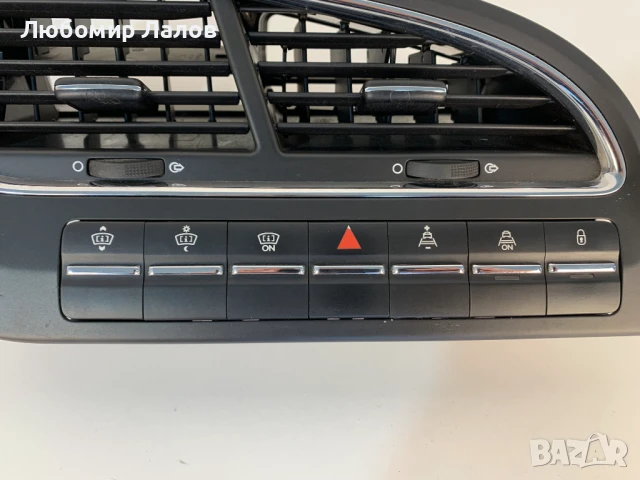 Централен въздуховод копчета управление Пежо Peugeot 5008 (09-17)г. 96638426 9686528077, снимка 2 - Части - 50476615
