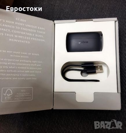 Безжични слушалки Jabra Elite 4, TWS, шумопотискане ANC. , снимка 9 - Слушалки, hands-free - 46290009