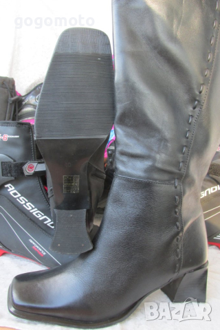 НОВИ дамски ботуши JARIS , N- 40 - 41,mis MAXI DAMA, 100% висококачествена естествена кожа, GOGOMOTO, снимка 2 - Дамски ботуши - 23915063