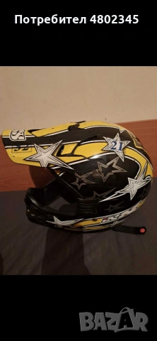 Кросова каска, снимка 2 - Скейтборд, ховърборд, уейвборд - 54272271