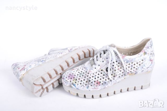 СЕЗОН'24! Дамски обувки от естествена кожа на платформа, снимка 4 - Дамски ежедневни обувки - 45191751