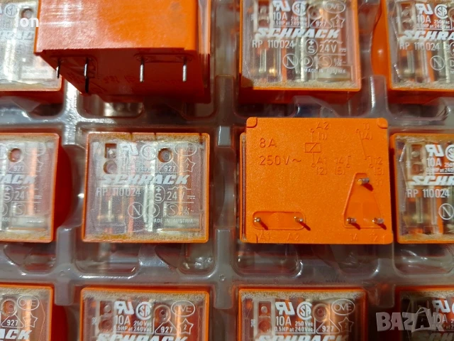 Релета SCHRACK 24V, 8A/250V~ с един превключващ контакт