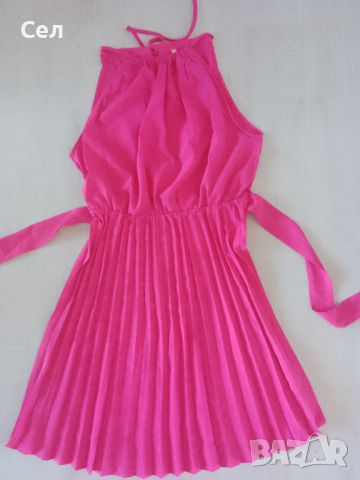 Нова цикламена рокля М, снимка 1 - Рокли - 45264535