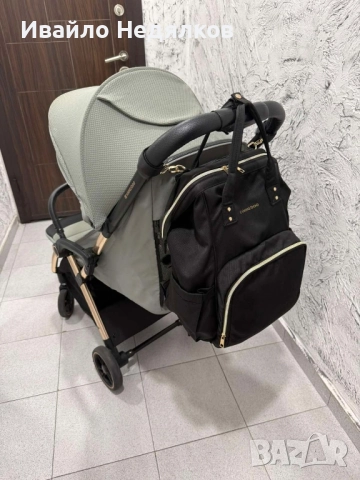 KikkaBoo Eden Army Green, снимка 12 - Детски колички - 51876487