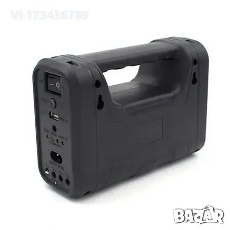 Комплект соларна осветителна система GDLITE GD-8007, снимка 4 - Къмпинг осветление - 54007358