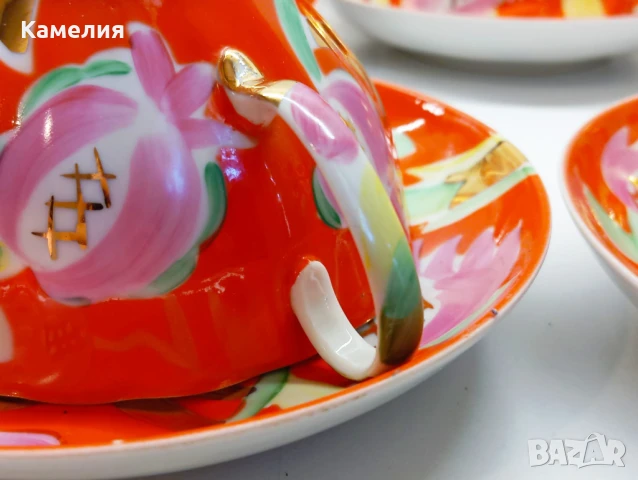 Руски порцелан , снимка 5 - Чаши - 51006773