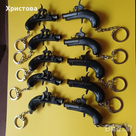 Пистолет ретро метални от 90-те, снимка 5 - Колекции - 54100648