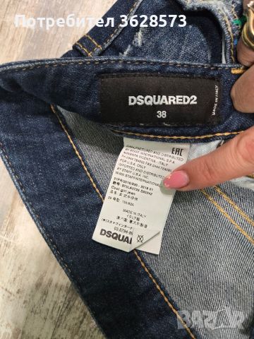 Дънки DSQUARED2 , снимка 5 - Къси панталони - 45439398