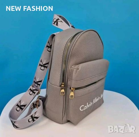 Дамски Кожени Раници CALVIN KLEIN , снимка 3 - Чанти - 46164266