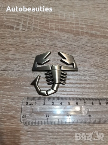 емблема бронзов скорпион за Abarth, снимка 2 - Аксесоари и консумативи - 52075154