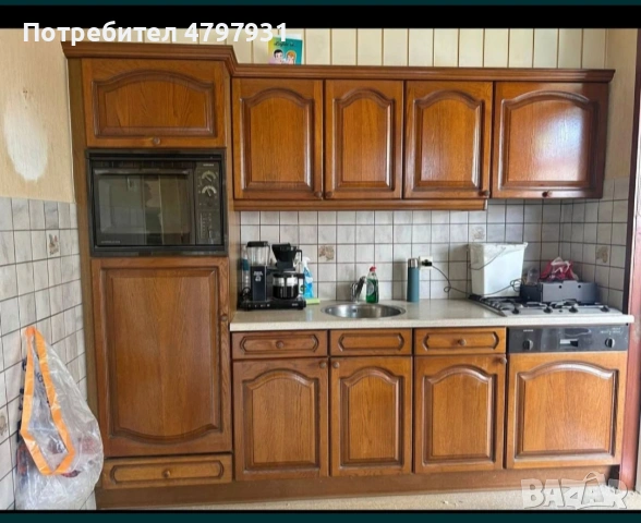 Дъбова кухня с уреди 