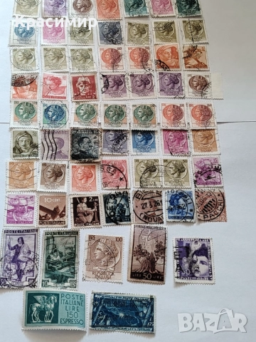 ПОЩЕНСКИ марки Италия , снимка 8 - Филателия - 52935448