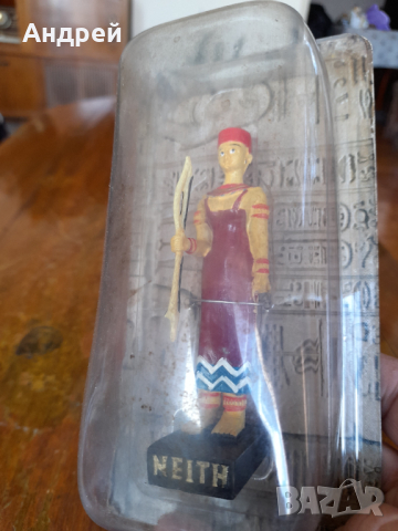 Стара фигурка,фараон Neith, снимка 3 - Колекции - 44957857